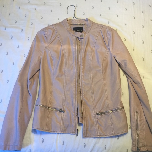 Express leather jacket