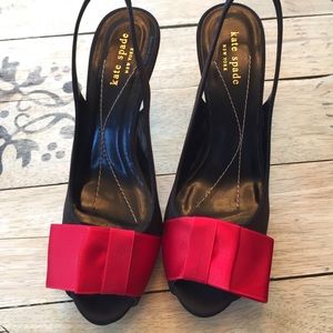 NWOT Kate Spade evening sling backs