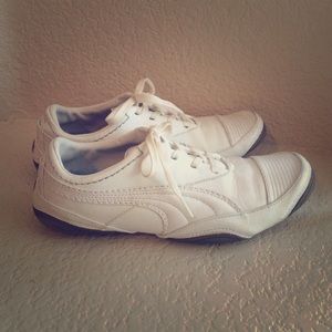 White Puma Shoes