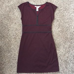 Max Studio Red and Black Dress