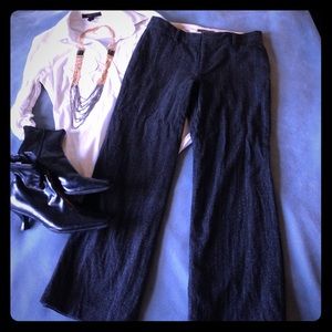 Banana Republic Martin Gray Pinstripe Trouser