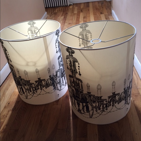 nicolette brunklaus lamp shades. Perfect condition - Picture 1 of 3