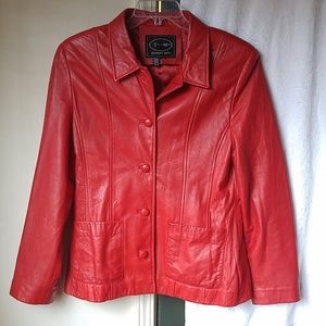 Red Tannery West Leather Jacket
