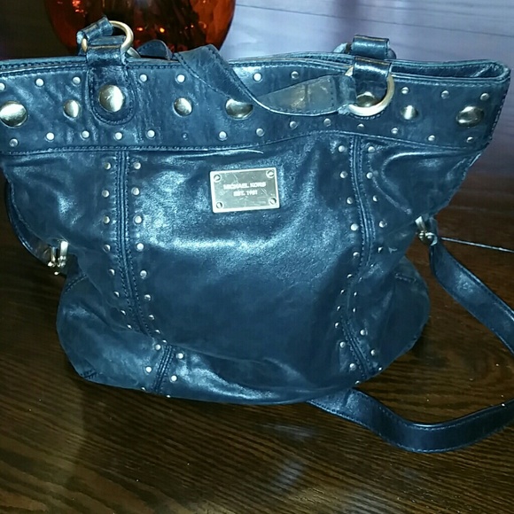 Authentic Beautiful one of a kind Black MK bag
