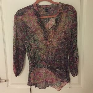 Floral blouse