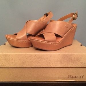 Born wedge sandals