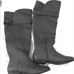 Over the knee dress boots