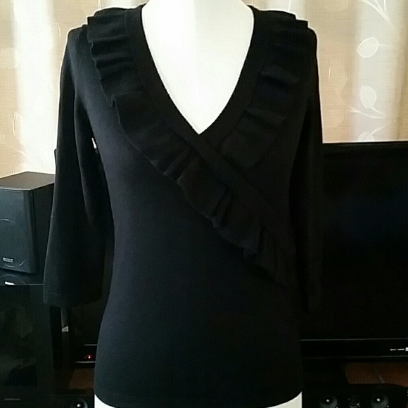 Banana Republic Ruffled Sweater