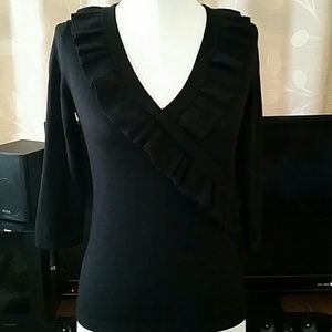 Banana Republic Ruffled Sweater