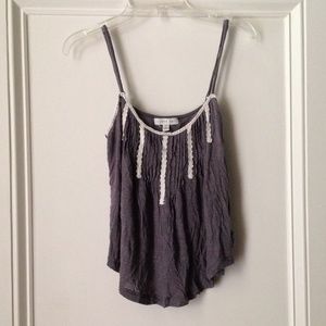 Forever 21 Cropped Slate Tank 🎉SALE🎉