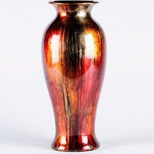 Gorgeous Foil Finish Floor Vase