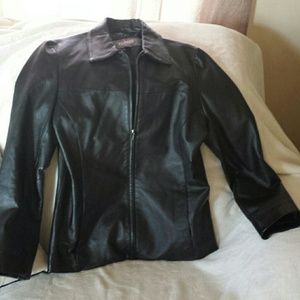 Leather jacket