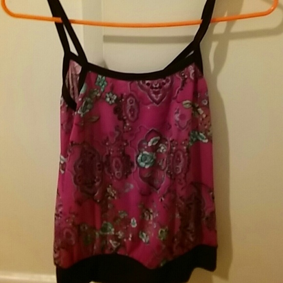 Pink Flower Shirt