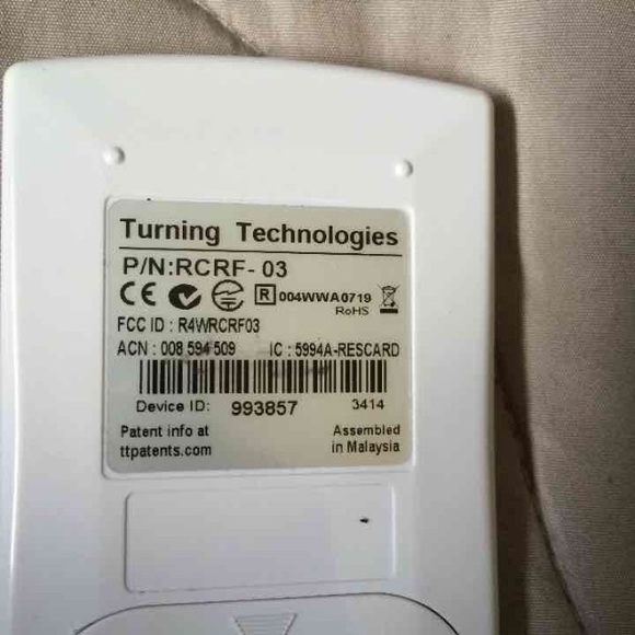 Turning Technology Response Card - Picture 2 of 2