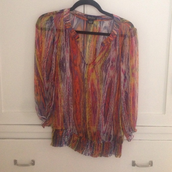 Colorful lucky blouse - Picture 1 of 2