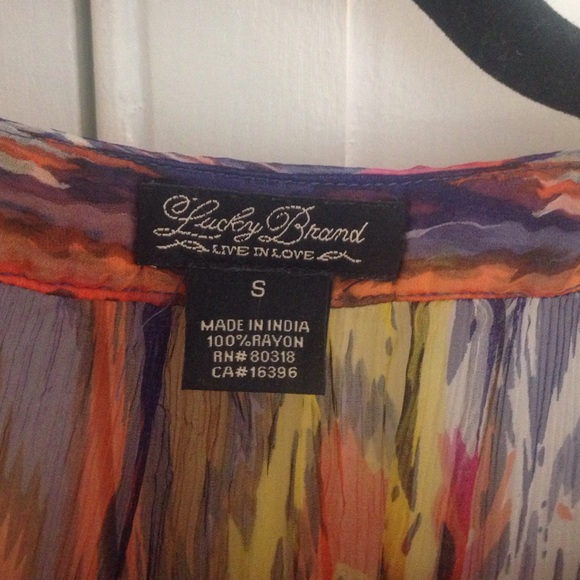 Colorful lucky blouse - Picture 2 of 2