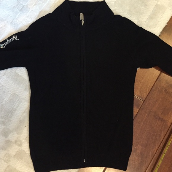 By Brigitte Michelle black cardi