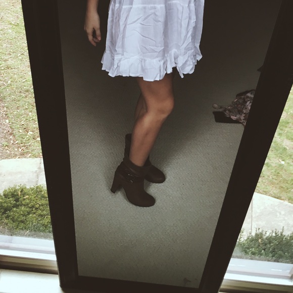 Steve Madden Shoes - [SOLD] Brown-Grey Booties