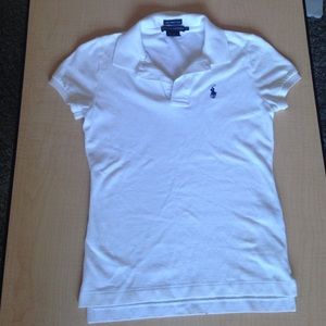 White Ralph Lauren polo t