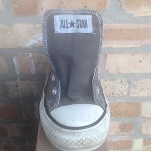 Grey converse all stars