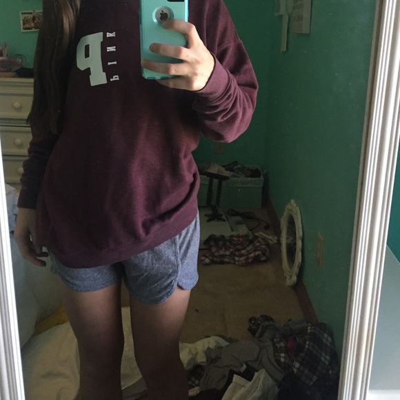 Maroon Pink Sweatshirt