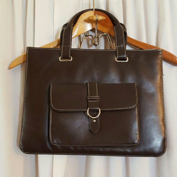 Handbags - Brown Tablet or Small Computer Bag