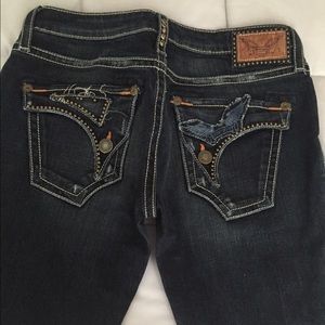 Authentic robin jeans