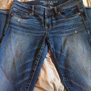 American Eagle "kick boot" stretch Jean. Size 10.