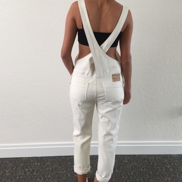 One Teaspoon off-white Awesome overalls - Picture 2 of 3