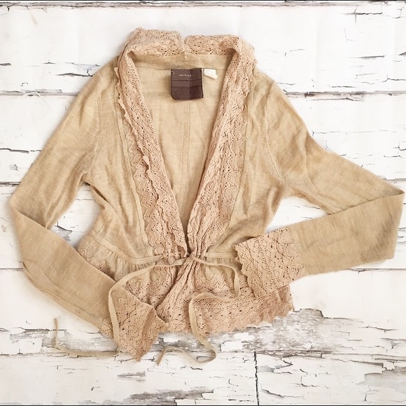 Anthropologie Organpipe Sweater Jacket - Picture 2 of 4