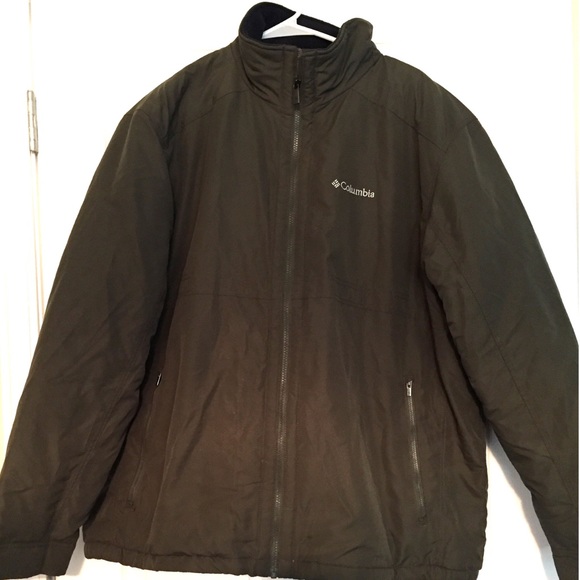 Columbia men's dark green jacket
