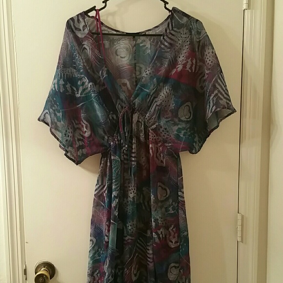 Layered Multi Colored Dress