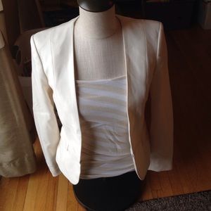 NWT H&M cream blazer