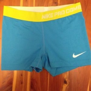 Nike pro combat shorts