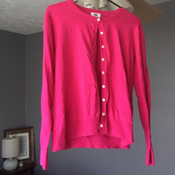 Magenta cardigan