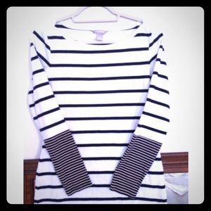 Banana Republic Stripes L/S tee Medium