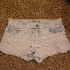 Lace shorts