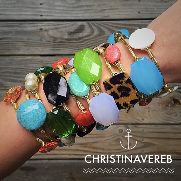 Wire Wrapped Bangle Bracelets