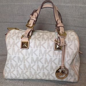 Michael Kors Grayson Monogram Medium Satchel