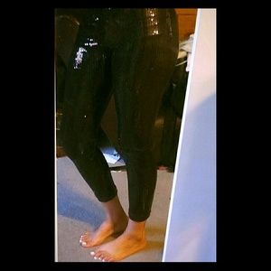 Sequined leggings