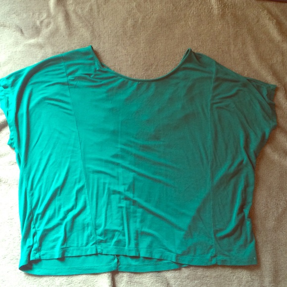 Loose knit open back top