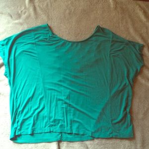 Loose knit open back top