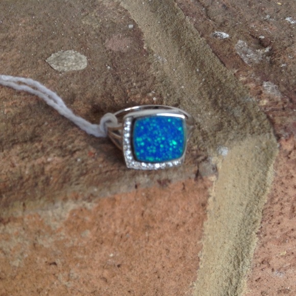 Blue Australian Fire Opal.