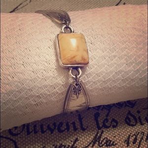 Antique Silverware Bracelet