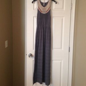 Long maxi with cutout back