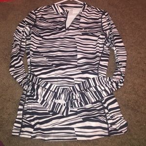 Under armour fitted zip up