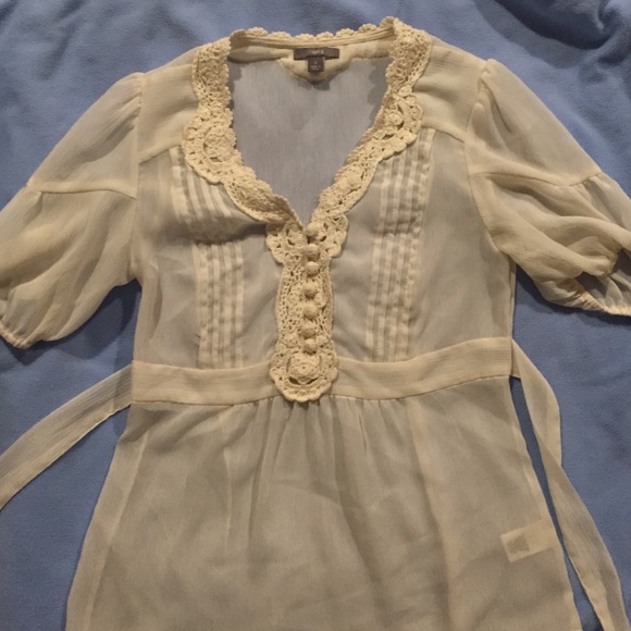 Very cute see-through blouse