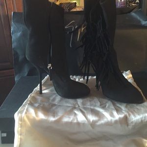 Giuseppe Zanotti booties worn one time