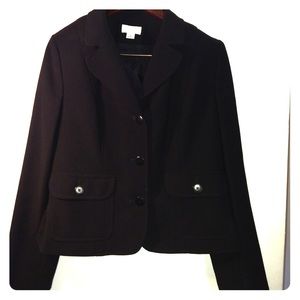 Textured black Loft jacket