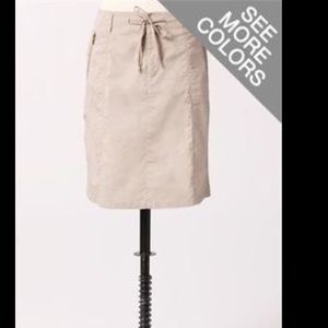 Cute Tan/dark Khaki Drawstring skirt!